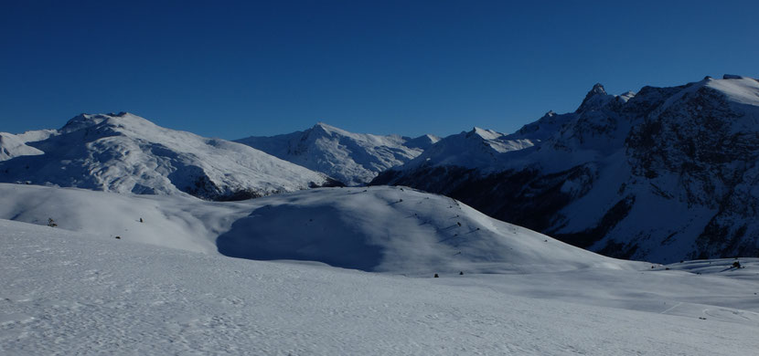 randonnée en raquettes , sortie raquette à Briançon , Serre Chevalier 