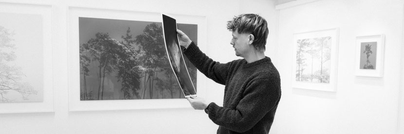 Contemporary mountain landscape photography exhibition, Switzerland, Alps and glaciers.