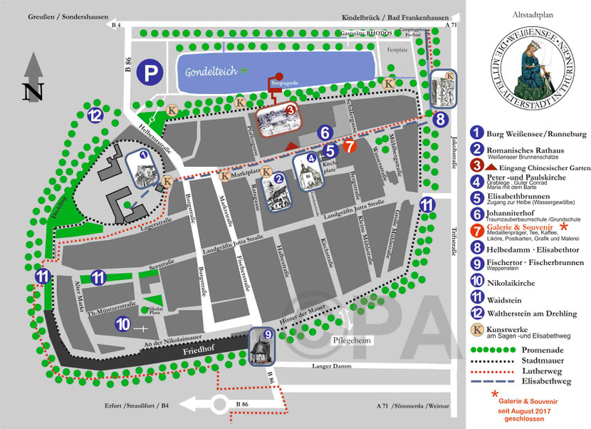 altstadt-karte-plan-weißensee-in-thüringen-grafik-peter-albach