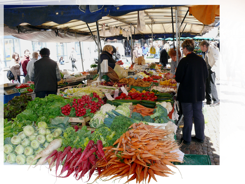 Market Place for "Feng Shui & Advertising" by Juergen Mueller 