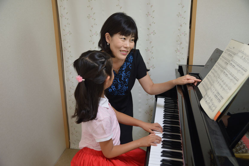 木村ピアノ教室レッスン風景　大泉学園・保谷・南大泉・西大泉エリアのピアノ教室　