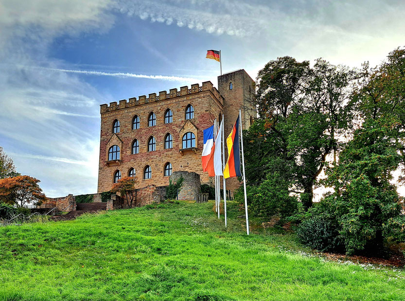 Zum Abschied nochmal ein letzter Blick aufs Schloss