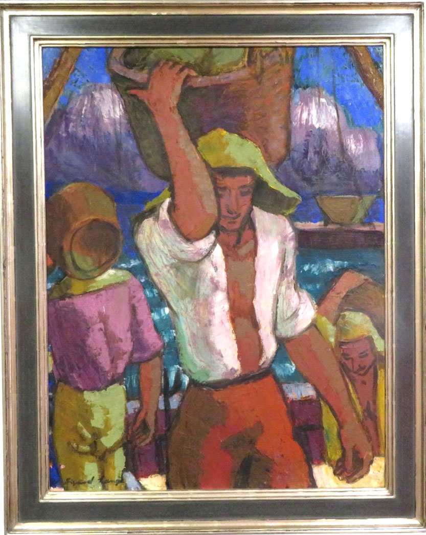 Sigurd Lange 1904-2000 (70 x 60 cm)