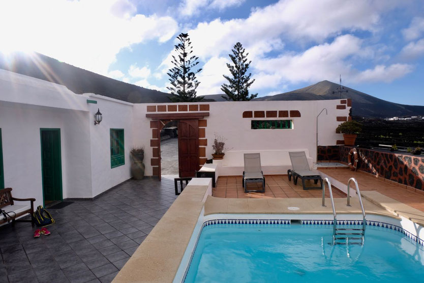 Casa Diama Vineyard Finca Apartment with Pool in La Geria Lanzarote