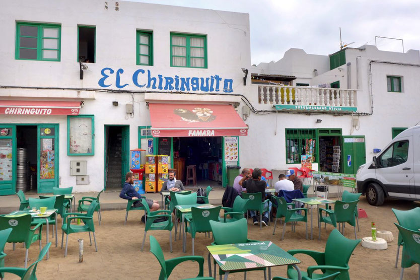 Küstennest Caleta de Famara Restaurant Bar Chiringuito Lanzarote
