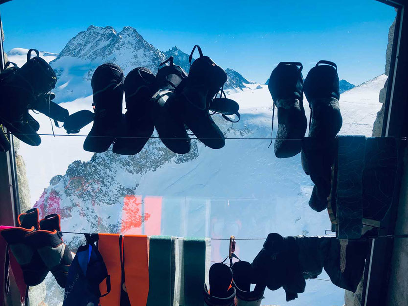 Haute Route - Vignettes Hütte