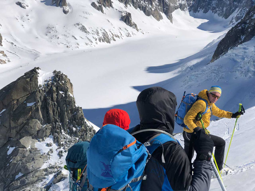 Skitour Glacier d'Argentière