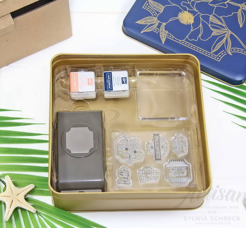 stanz box exquisite etiketten