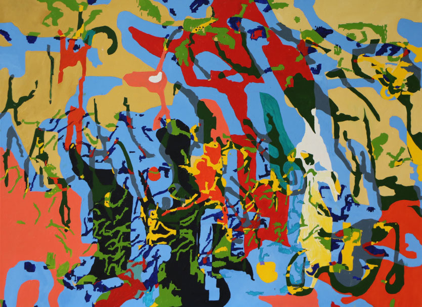 Oil on canvas  (2018) 100 cm x 74 cm