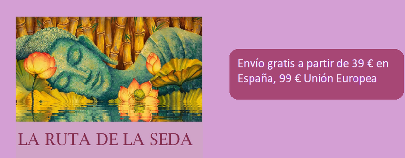 La Ruta de la Seda. Artículos budistas, artesanía India, Nepal y Tibet. Librería, música, inciensos, malas, instrumentos tibet, moda, ropa, colección invierno, prendas tejidas a mano