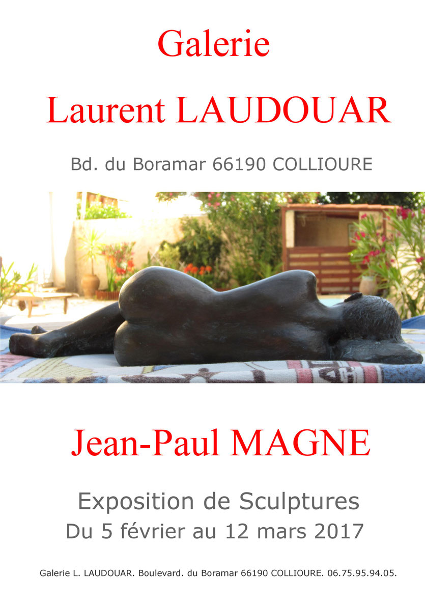 sculpture argile femme nu exposition collioure