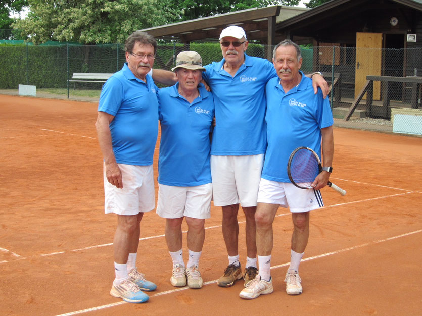 v.l. Karl-Heinz Knoblach, Josef Rebhan, Karl-Heinz Bernreuther, Martin Seuberth