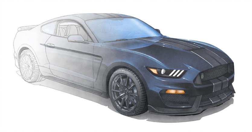 Shelby GT350 décortiquée