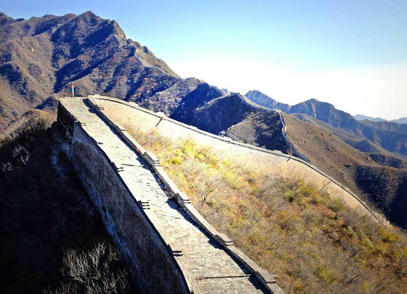 chinesische große mauer peking, great wall beijing