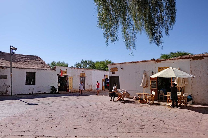 Plaza von San Pedro de Atacama