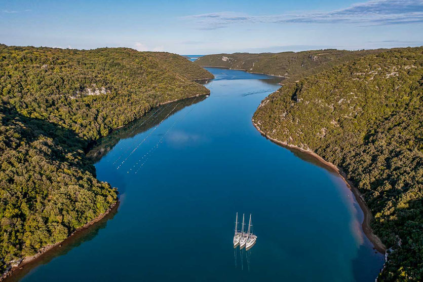 Limski Kanal Istrien Koratien 