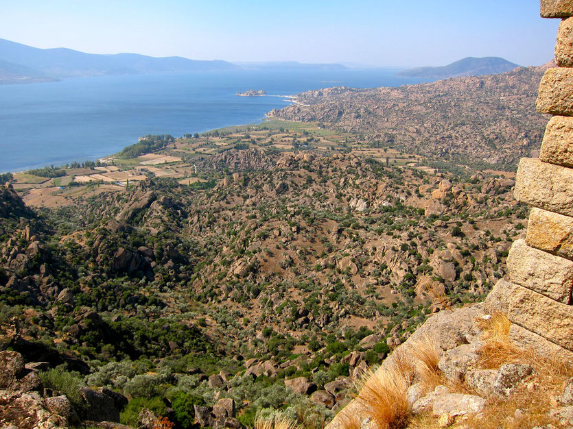 Wandern im Latmosgebirge am Bafa See, Türkei Lykische Küste