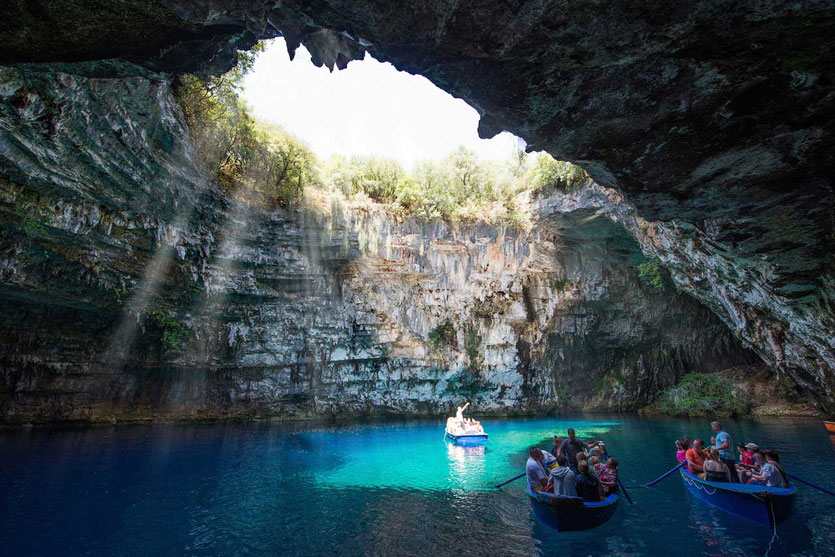 Melissani-Höhlensee Sami Kefalonia