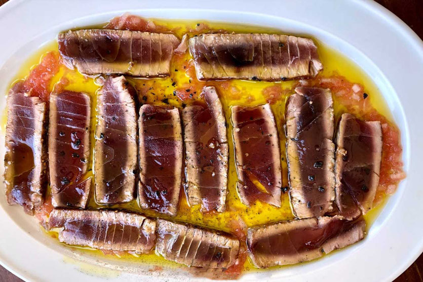 Roter Thunfisch Casa Bigote Sanlucar