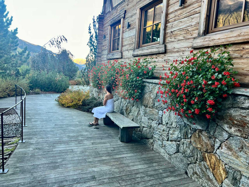 Knappensauna Wellnesshotel Plunhof Südtirol