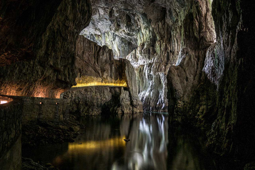  Canyon Škocjan Höhlen Slowenien