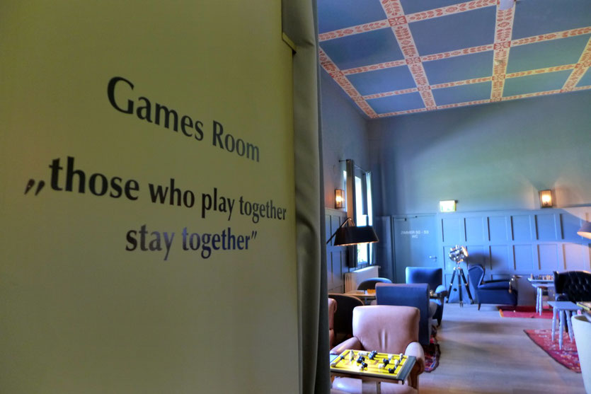 Kranzbach Hotel Bar Spielzimmer Games Salons Design