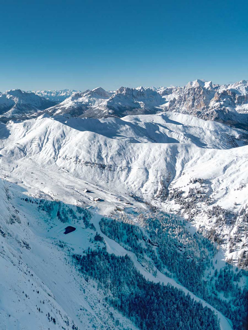 Ciampac Skigebiet - Val di Fassa - Dolomiten