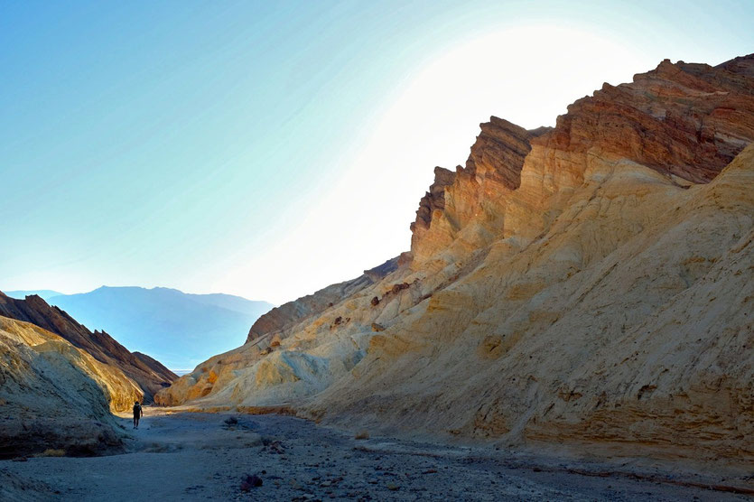 Golden Canyon auf Scenic Road Death Valley