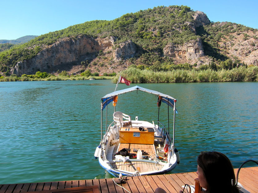 Dalyan Lagune Delta Türkei