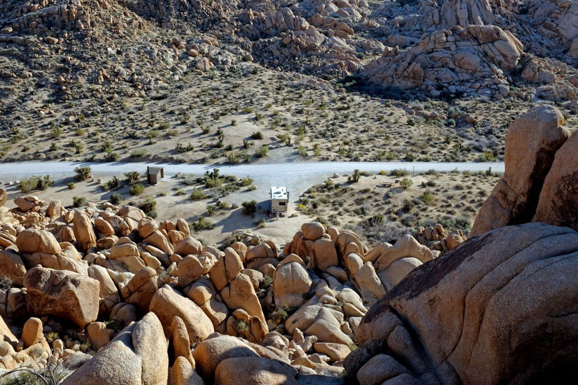Joshua Tree NP, Indian Cove Campground