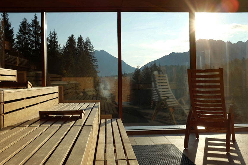 Wellness Sauna Kranzbach Design Hotel Bayern 