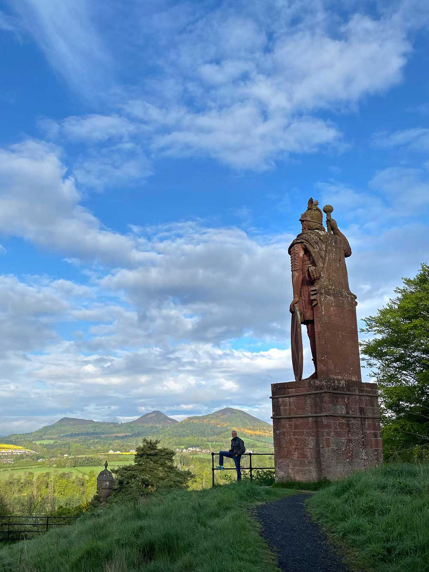 Statue William Wallace Dryburgh