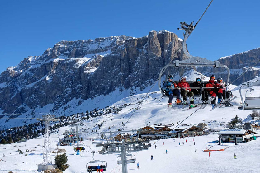 Sellajoch - Sellaronda - Dolomiten - Italien