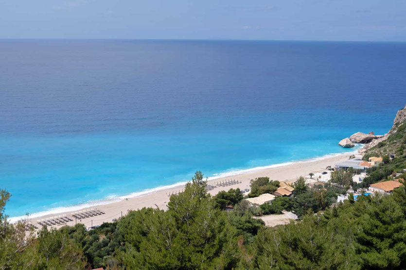 Anfahrt Kathisma Beach Lefkada