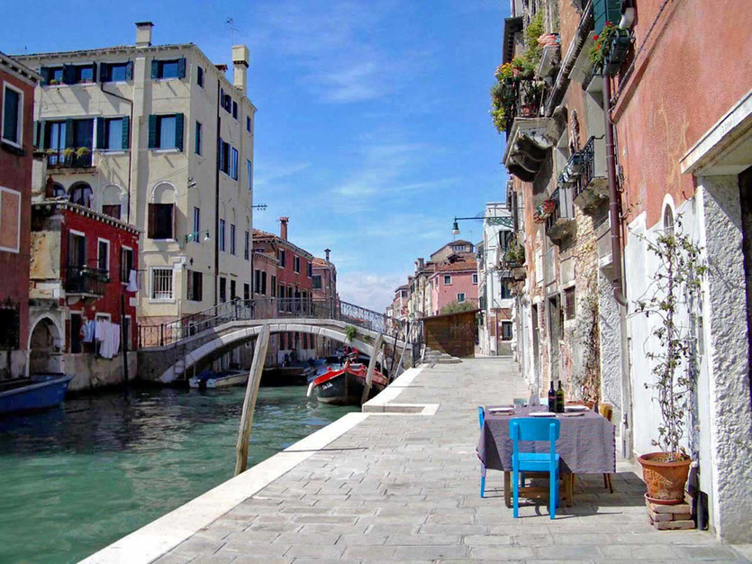 Cannaregio Viertel Canale Venedig 