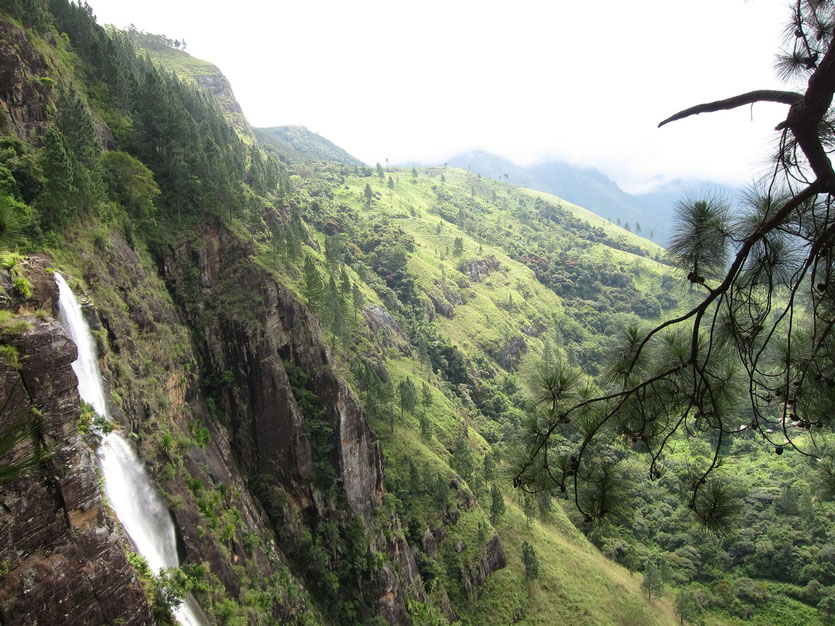 Bambarakanda Waterfalls Sri Lanka