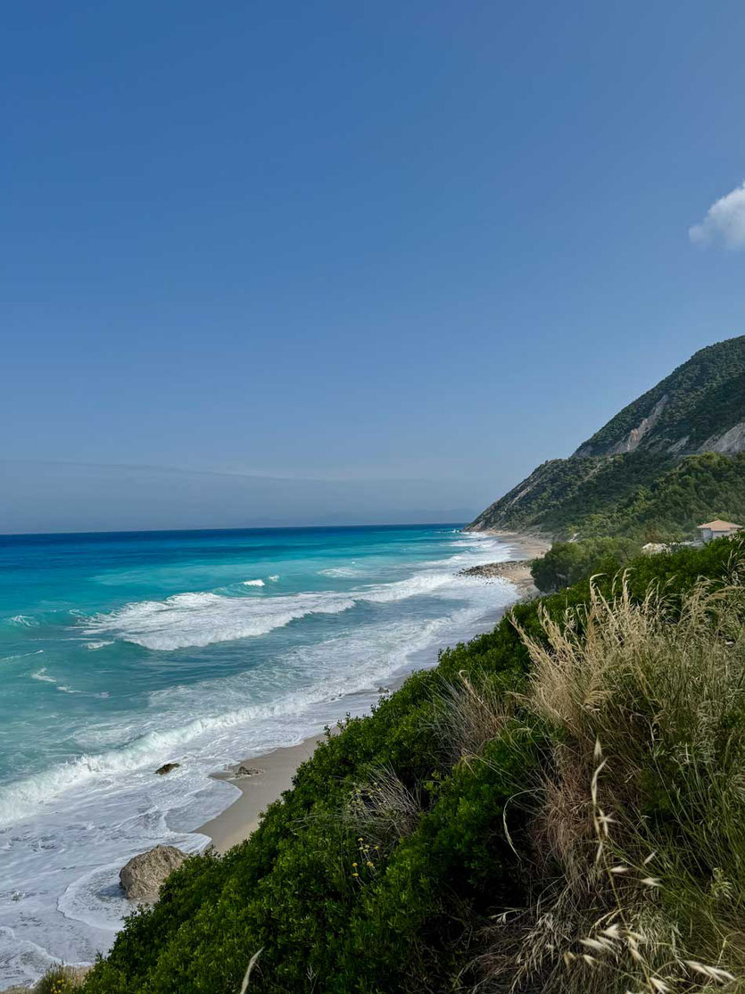 Gaidaros Beach auf Lefkada