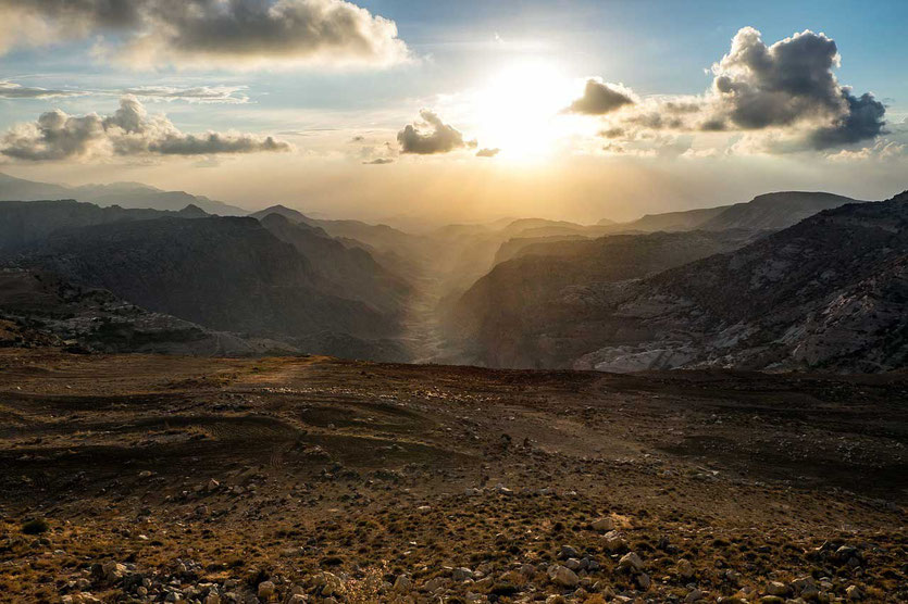 Dana Wadi Ghweir hiking