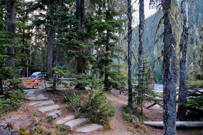 White River Campground - Mt. Rainier National Park