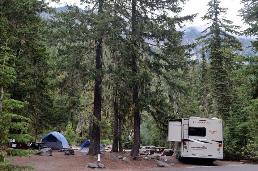White River Campground - Mount Rainier National Park