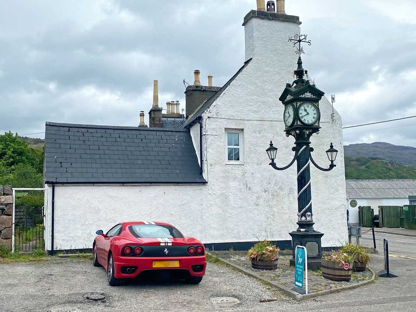  Ullapool Village Clock von 1899