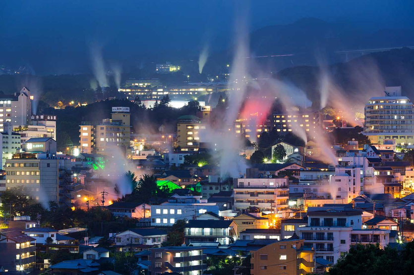 Kannawa Onsen in Beppu
