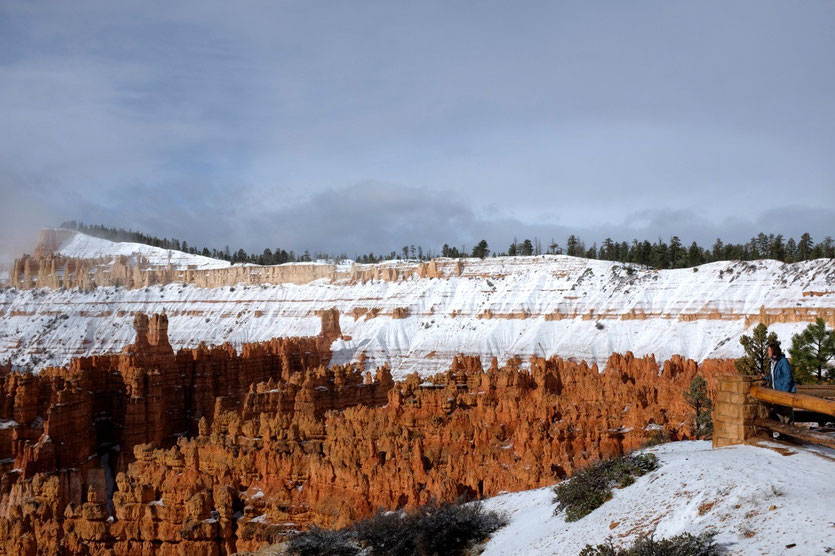 Bryce Canyon National Park snow USA Südwesten