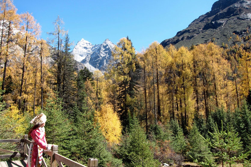 Shuangqiao Valley (双桥沟), Mount Siguniang