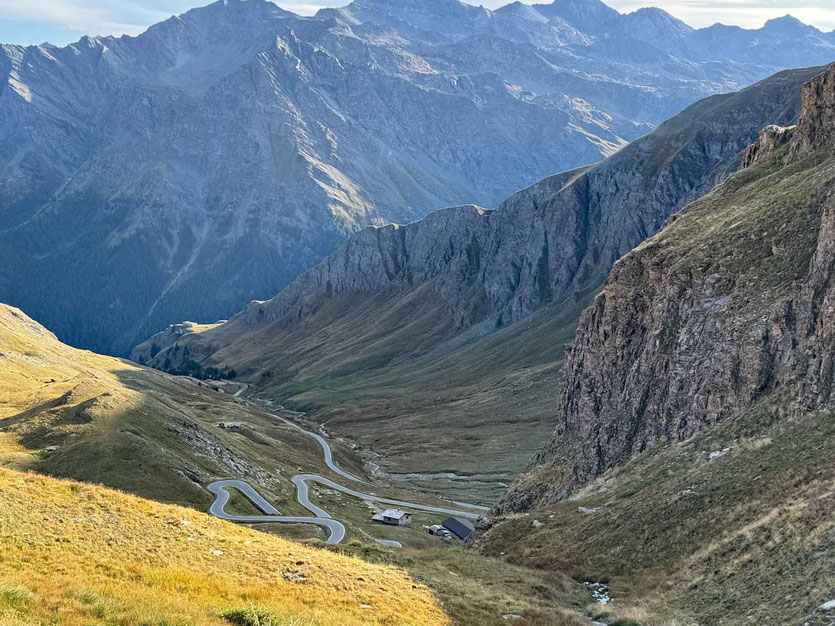 Passstrasse Colle dell'Agnello - Cottische Alpen