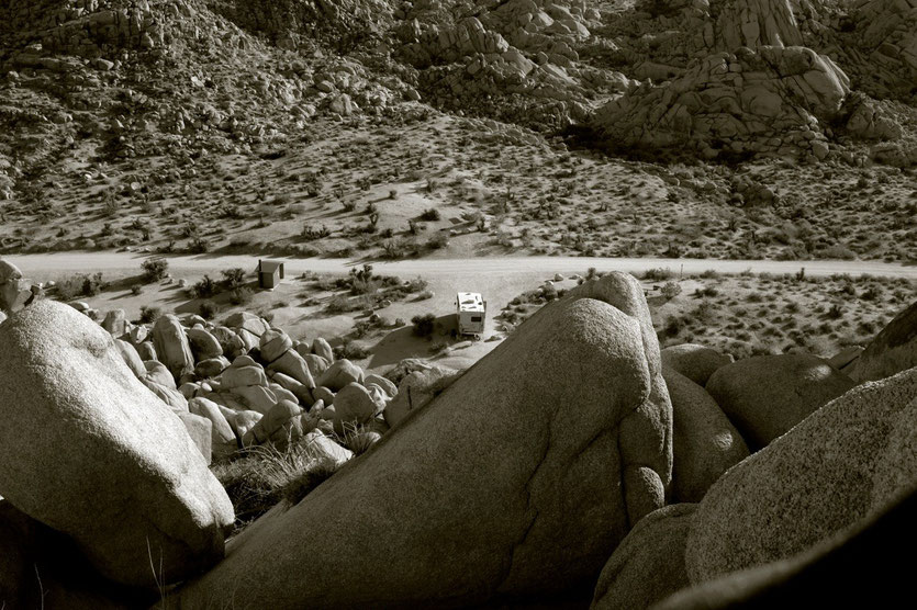Campground Indian Cove, Joshua Tree Nationalpark