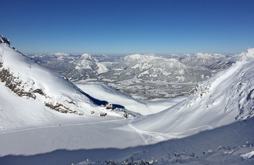 Skigebiet Saalbach-Hinterglemm Leogang und Fieberbrunn