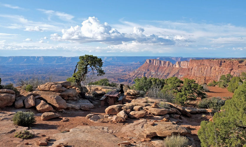 Needles Overlook, wo Engel Picknick machen