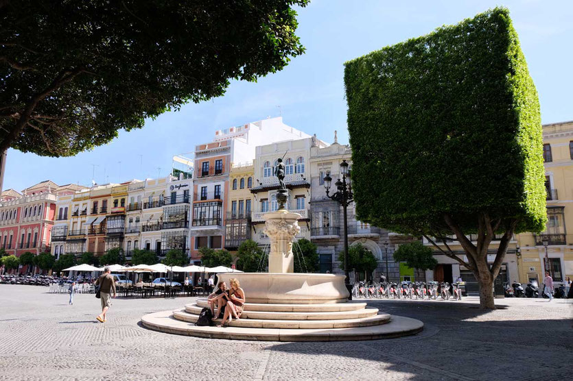 Sevilla an der Plaza de S. Francisco