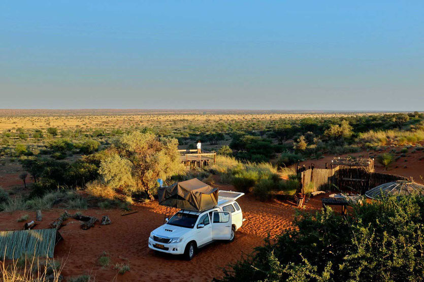 Red Dune Camp Kalahari, Namibia Camping